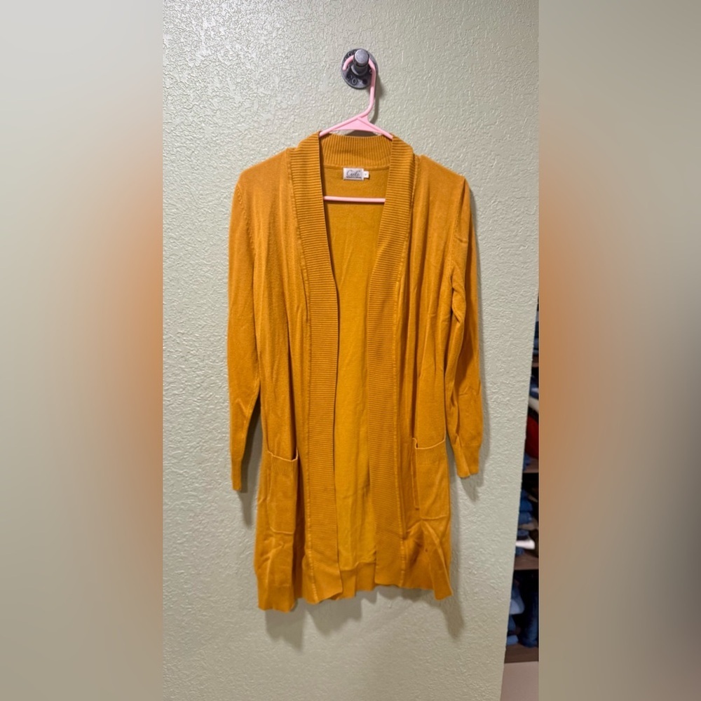 Cielo Mustard Cardigan Sweater